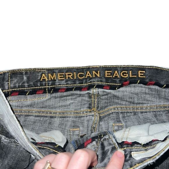 AMERICAN EAGLE Men’s Low Rise Slim Straight Jeans Size 28/30 - Picture 7 of 12